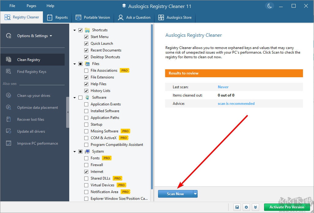 Auslogics Registry Cleaner(注冊(cè)表清理)