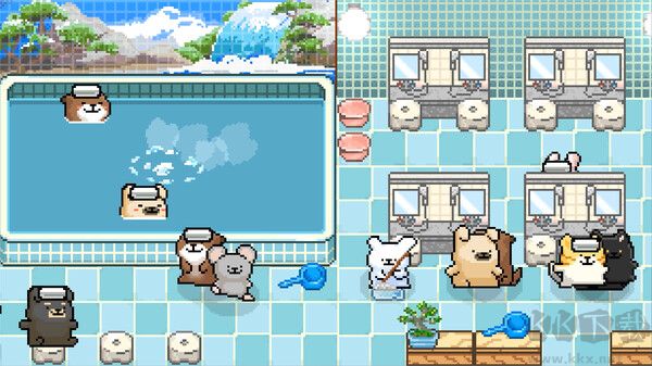 線條小狗動物溫泉(Animal Spa)客戶端