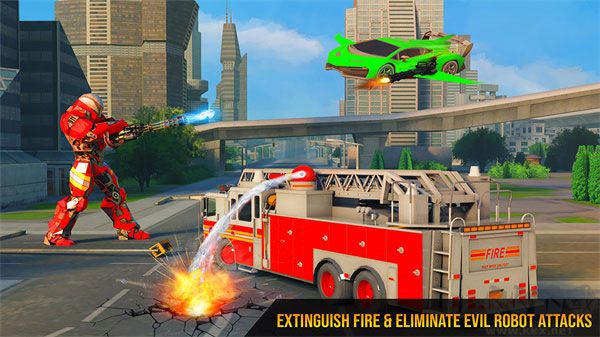 飛行消防車(Fire Truck)