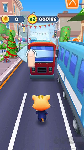 地鐵貓咪跑酷