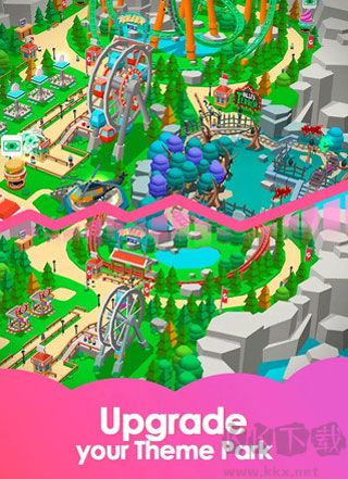 閑置主題公園大亨無限金幣版
