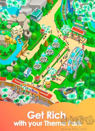 閑置主題公園大亨無限金幣版