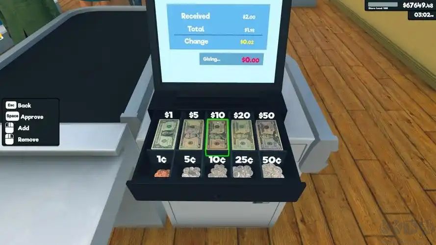 超市模擬器8項(xiàng)修改器（Grocery Store Simulator）官網(wǎng)版