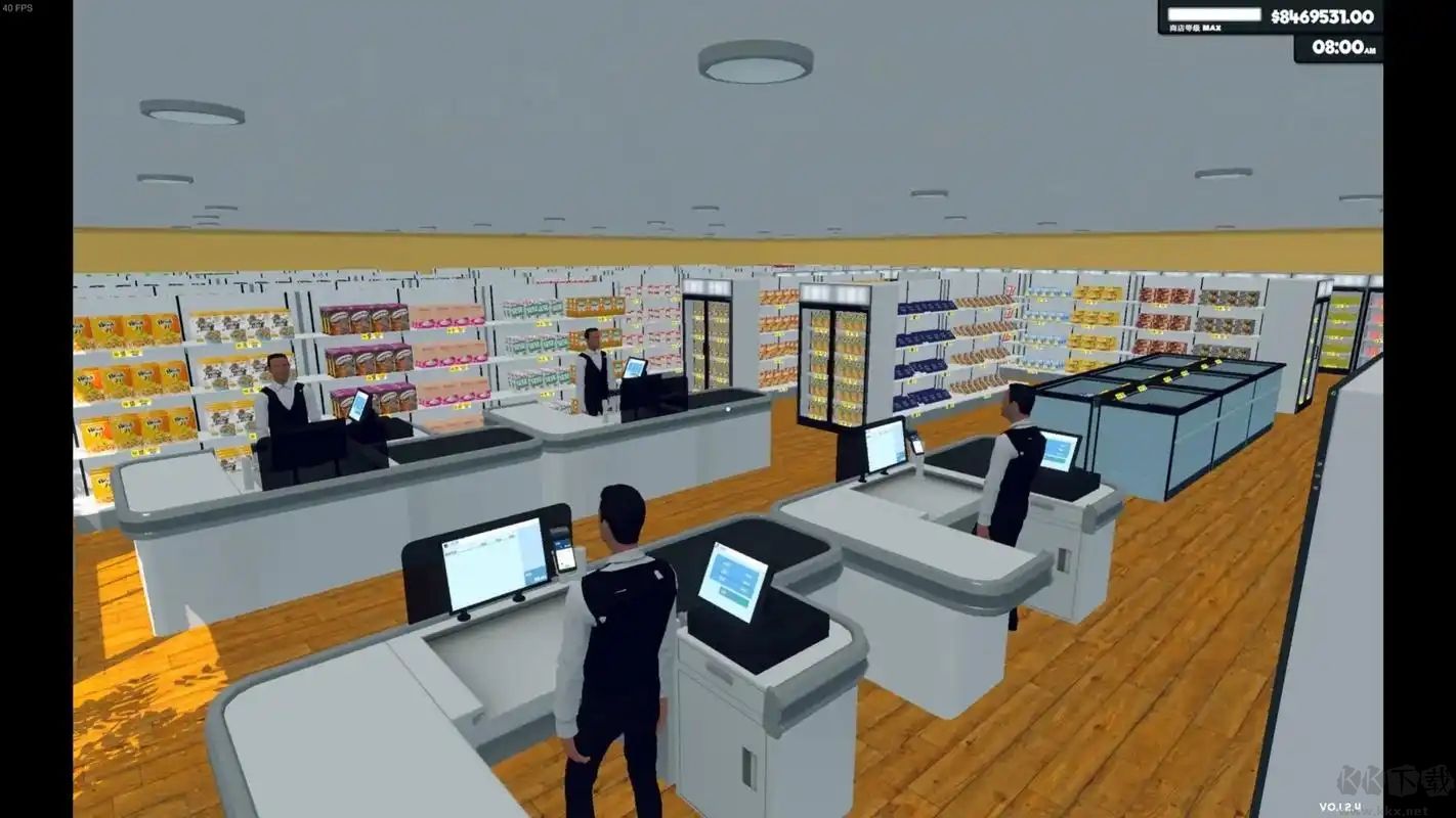 超市模擬器8項(xiàng)修改器（Grocery Store Simulator）官網(wǎng)版